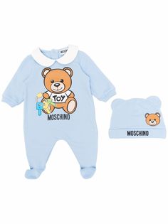 Moschino Kids пижама Teddy Bear