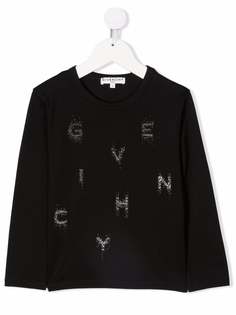 Givenchy Kids толстовка с круглым вырезом и логотипом