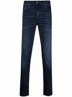 7 For All Mankind прямые джинсы средней посадки