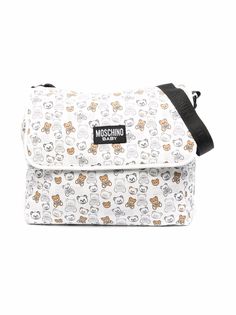 Moschino Kids пеленальная сумка Teddy Bear с логотипом