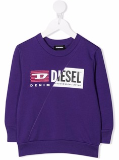 Diesel Kids толстовка с графичным принтом