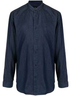 Armani Exchange джинсовая рубашка на пуговицах