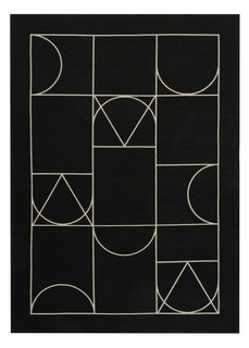 Ковер signet (carpet decor) черный 200x300 см.