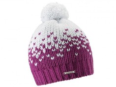 Шапка Salomon Beanie Bonnet White/Purple