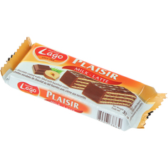 Вафли Gastone Lago Plaisir молочный шоколад, 38 г