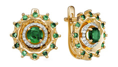 Золотые серьги Серьги Vesna jewelry 21351-151-13-00