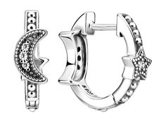 Серебряные серьги PANDORA