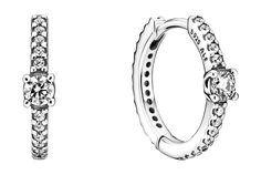 Серебряные серьги PANDORA