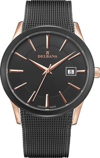 Швейцарские мужские часы в коллекции Oxford Мужские часы Delbana 73701.626.6.031