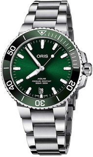 Швейцарские мужские часы в коллекции Aquis Мужские часы Oris 733-7766-41-57MB