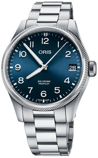 Швейцарские мужские часы в коллекции Big Crown ProPilot Мужские часы Oris 751-7761-40-65MB