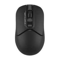 Мышь A4TECH Fstyler FG12S, оптическая, беспроводная, USB, черный