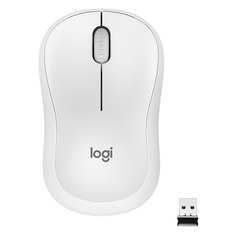 Мышь Logitech Silent M220-OFFWHITE, оптическая, беспроводная, USB, белый [910-006128]