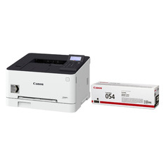Принтер лазерный CANON i-Sensys Colour LBP621Cw bundle + картридж, лазерный, цвет: белый