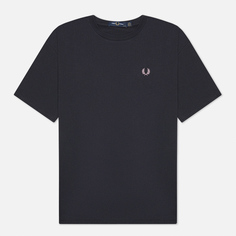 Женская футболка Fred Perry Crew Neck, цвет синий