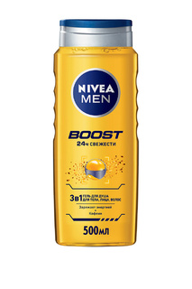 Гель для душа MEN Boost 3в1 дл NIVEA