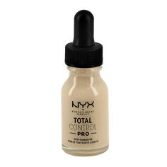 Основа тональная для лица NYX PROFESSIONAL MAKEUP TOTAL CONTROL DROP FOUNDATION тон 03 porcelain