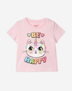 Details about   CAT & JACK BOYS "MEOWGICAL CATICORN" RED T-SHIRT SIZE XL-16 