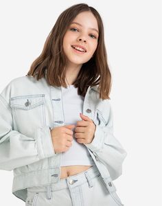 Джинсовая куртка для девочки Gloria Jeans