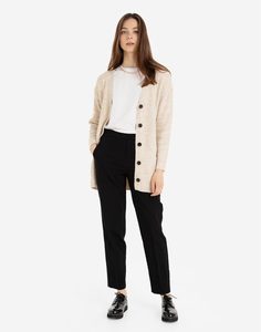 Чёрные классические брюки Skinny Gloria Jeans
