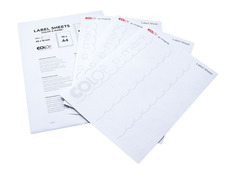 Аксессуар Наклейки Colop e-mark 18 x 48mm 10 листов A4 48211010/153559