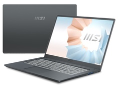 Ноутбук MSI Modern 15 A11SBL-462RU 9S7-155226-462 (Intel Core i5-1135G7 2.4GHz/8192Mb/512Gb SSD/No ODD/nVidia GeForce MX450 2048Mb/Wi-Fi/Bluetooth/Cam/15.6/1920x1080/Windows 10 64-bit)