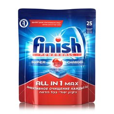 Таблетки для посудомоечной машины Finish All in1 Max, 25 шт