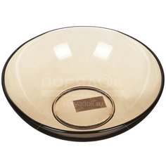 Тарелка суповая стеклянная, 190 мм, дымка 62070 Basilico Pasabahce