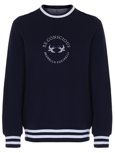 Толстовка хлопковая с вышивкой Brunello Cucinelli