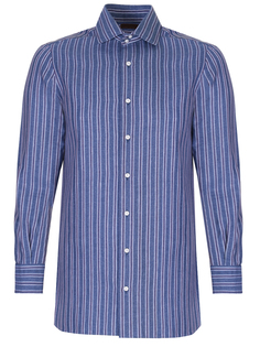 Рубашка Regular Fit в полоску Stile Latino