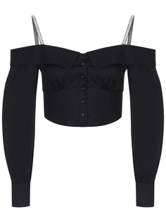 Топ хлопковый Self Portrait