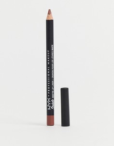 Матовый карандаш для губ NYX Professional Makeup - Suede (Sandstorm)-Фиолетовый цвет