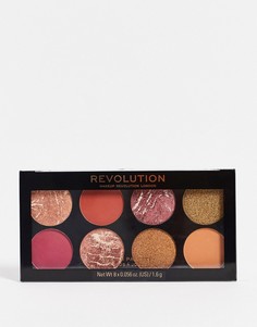 Палетка румян Revolution Ultra Blush Palette - Golden Soul-Multi