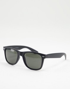 Черные квадратные солнцезащитные очки Jack & Jones-Черный цвет