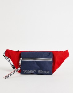 Красная сумка через плечо с логотипом на ремешке Tommy Hilfiger-Красный
