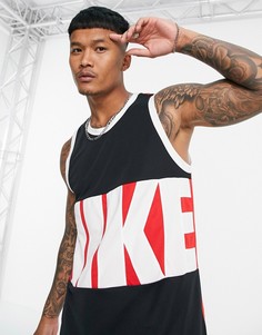 Черная майка Nike Basketball Starting 5-Черный цвет