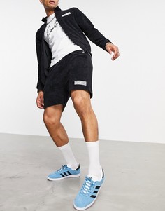 Черные шорты с логотипом The Couture Club х ellesse Carlos-Черный