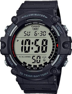 Японские наручные мужские часы Casio AE-1500WH-1AVEF. Коллекция Digital