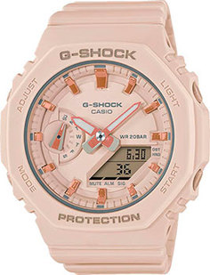 Японские наручные женские часы Casio GMA-S2100-4AER. Коллекция G-Shock