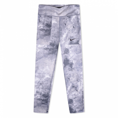 Подростковые леггинсы One Tie-Dye Printed Leggings Nike
