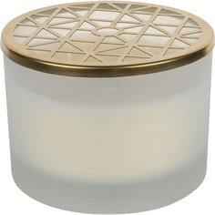 Свеча ароматическая Миндаль в керамическом стакане 11,1x8,1 см Без бренда