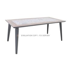 Стол обеденный садовый GREENMOUNT 183х93х74 см Без бренда