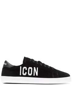 Dsquared2 кеды с вышивкой Icon