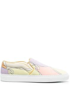 Emilio Pucci слипоны с принтом Losanghe
