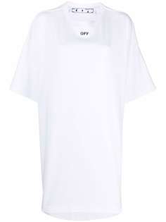 Off-White футболка с логотипом