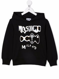 Moschino Kids худи с логотипом