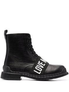Love Moschino ботинки с логотипом