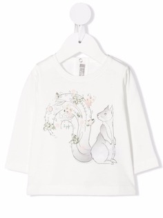 Il Gufo толстовка с круглым вырезом и графичным принтом