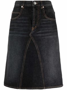 Isabel Marant Étoile джинсовая юбка миди