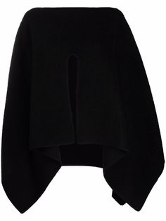 Rick Owens кейп с вырезом